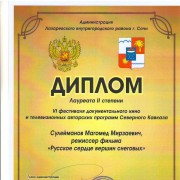 Достижения Союза кинематографистов.25